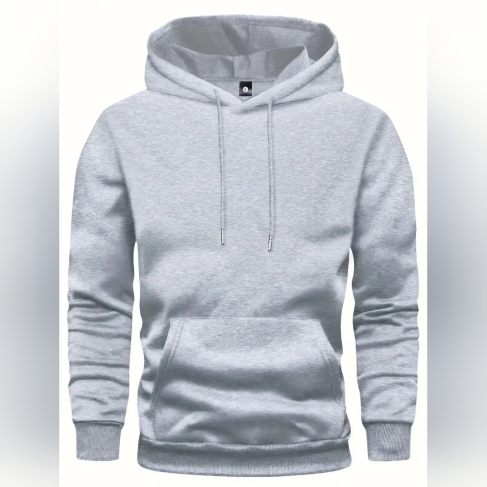 Light Gray Hoodie - large